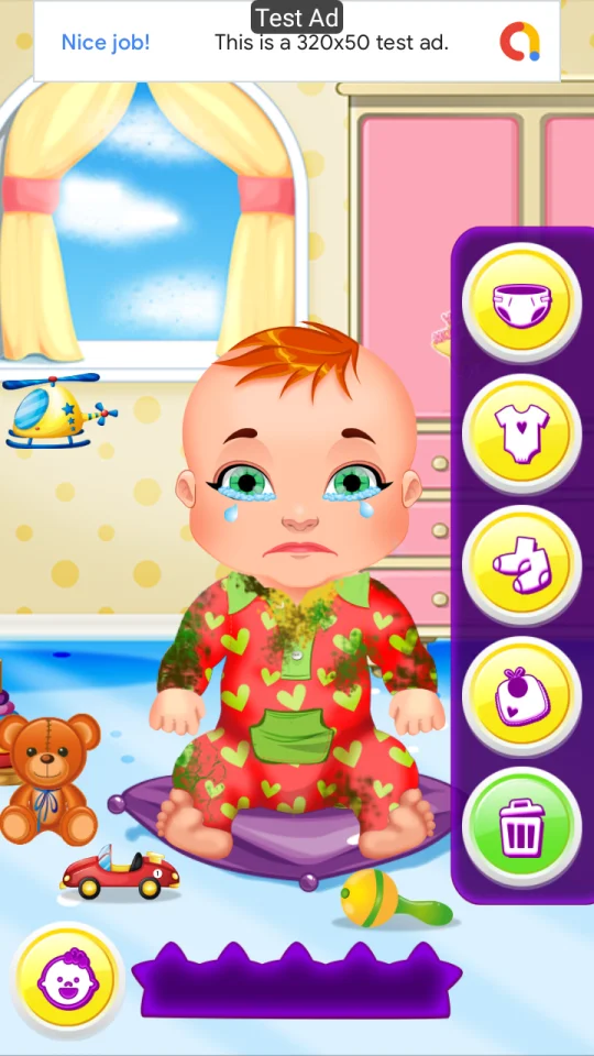 Babysitter Game Source Code AdMob Unity Ads — screenshot 5
