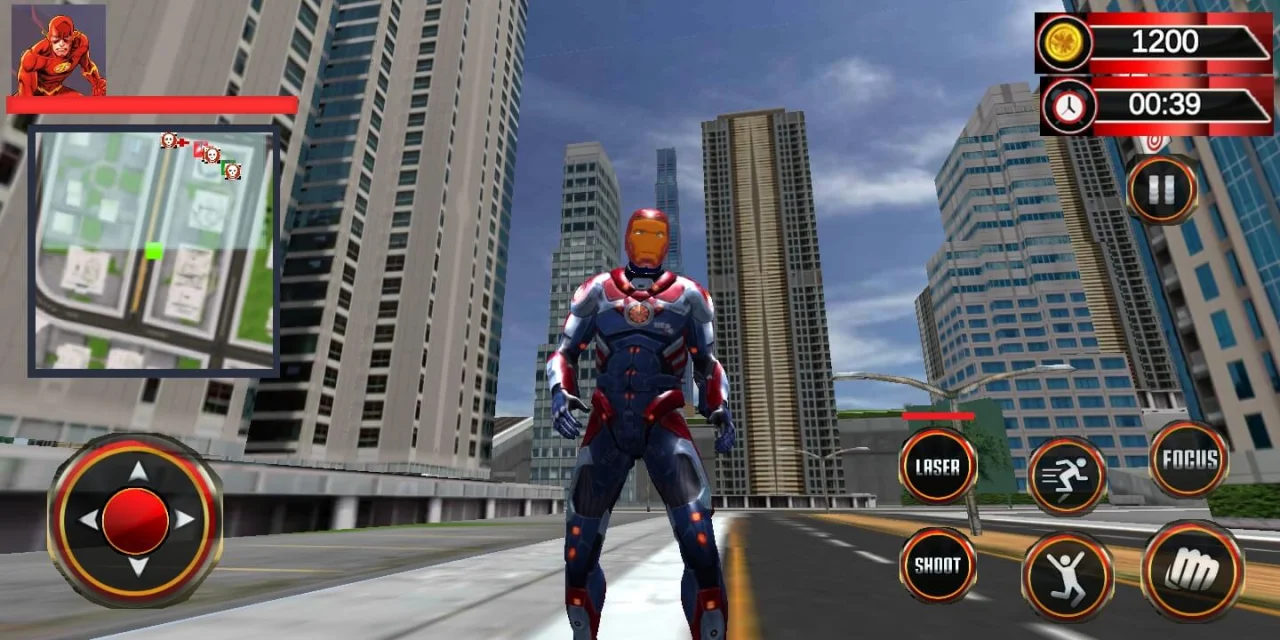 Very Premium Superheroes Game Template — screenshot 10