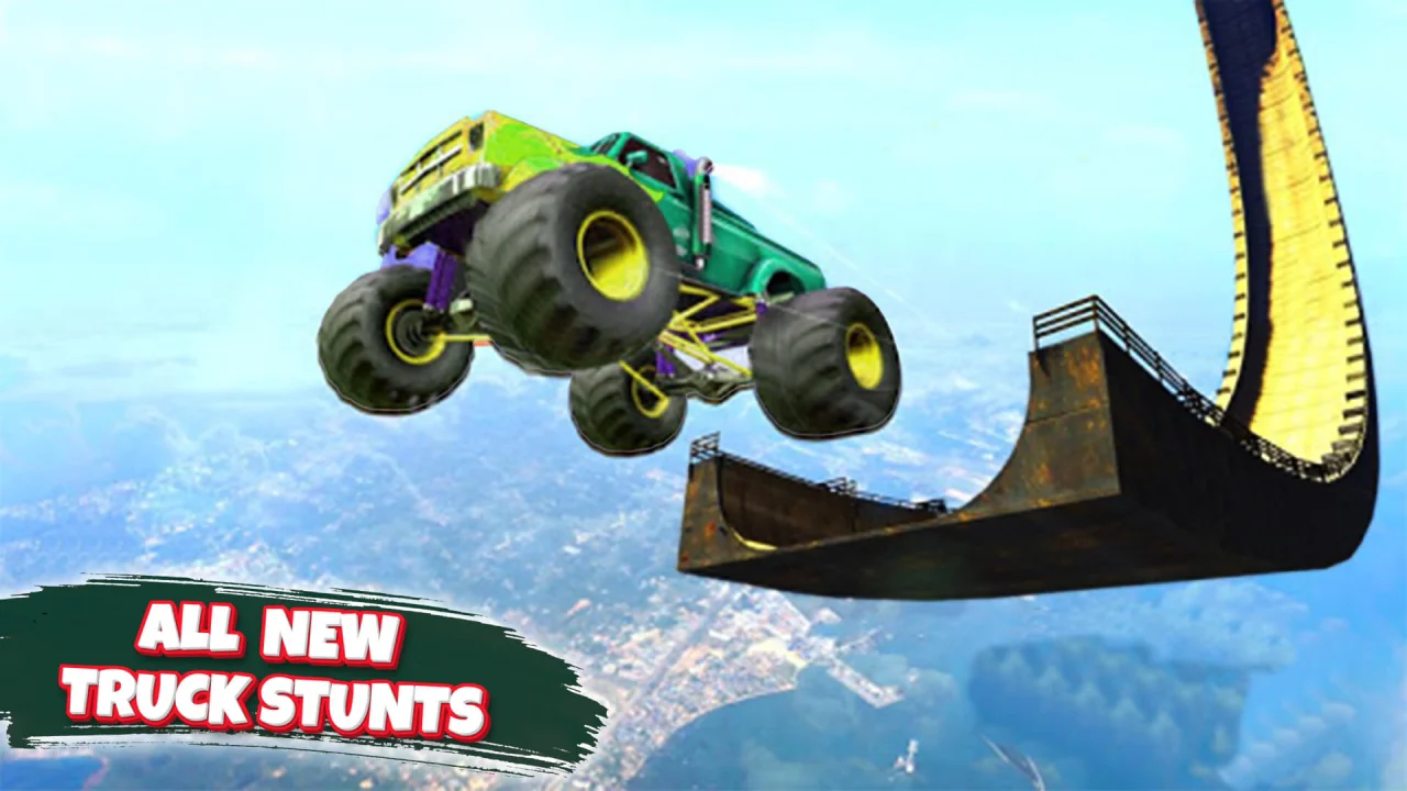 Mega Ramp Monster Truck Impossible Stunt — screenshot 5