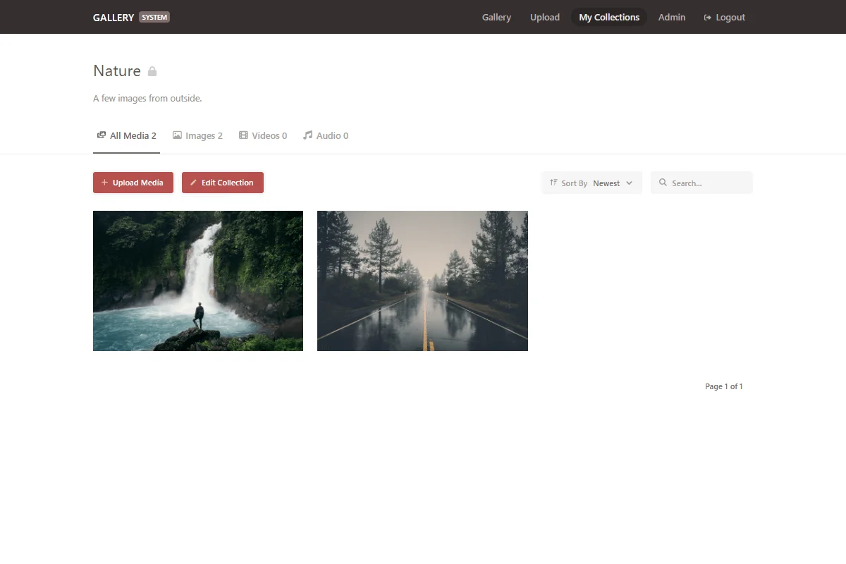 Advance Gallery System — screenshot 2