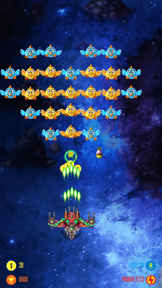 Strike Galaxy Attack - Chicken Invaders — screenshot 1
