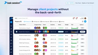 Task Session Self-Hosted CRM, Projects, Invoicing & Client Portal (PHP)