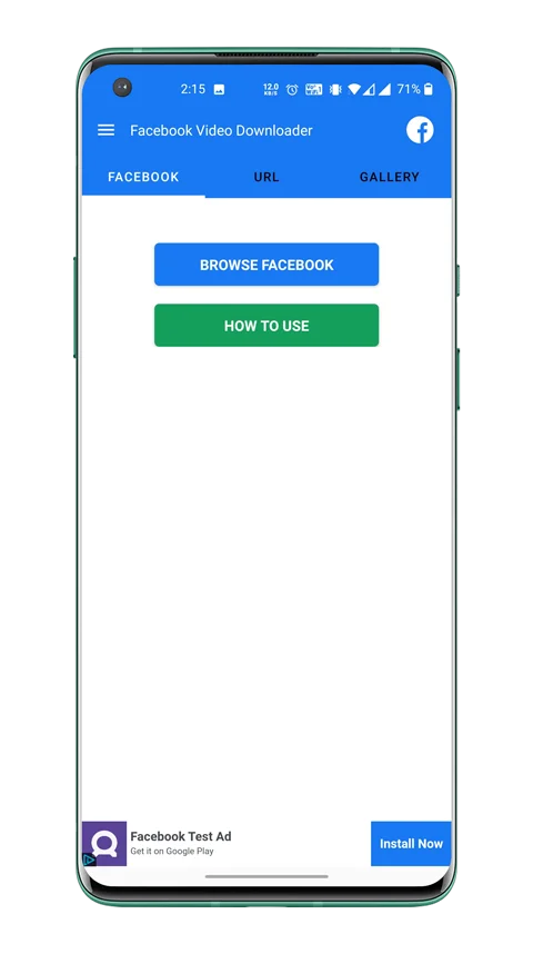 FVD v3.0 - Facebook Video Downloader Premium (Download Public, Private Videos), FB, AdMob Ads + FCM — screenshot 2