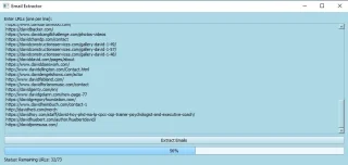 Unlimited Batch Email Extractor from Any Web Page