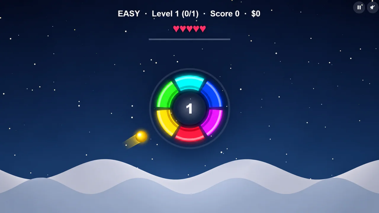 HitHoot Catch Color Reflax — screenshot 1