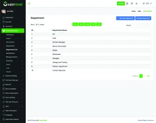 Hotel Management System with Website
