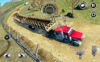Road Train Truck Driving Sim