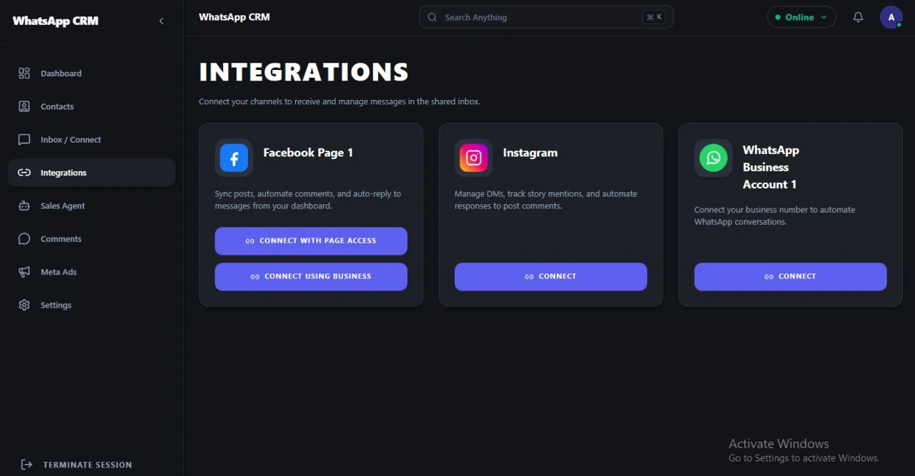 Modern Role-Based Enterprise CRM — screenshot 5