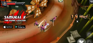 Samurai X Game Unity Source Code