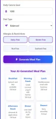 Smart Meal Planner