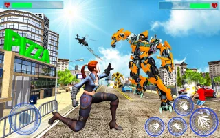 Incredible Monster Robot Hero City Battle