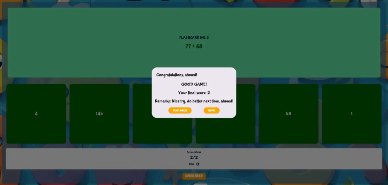Math Kids - Interactive Math Learning Game (Flutter 3.27+ Ready) — screenshot 1