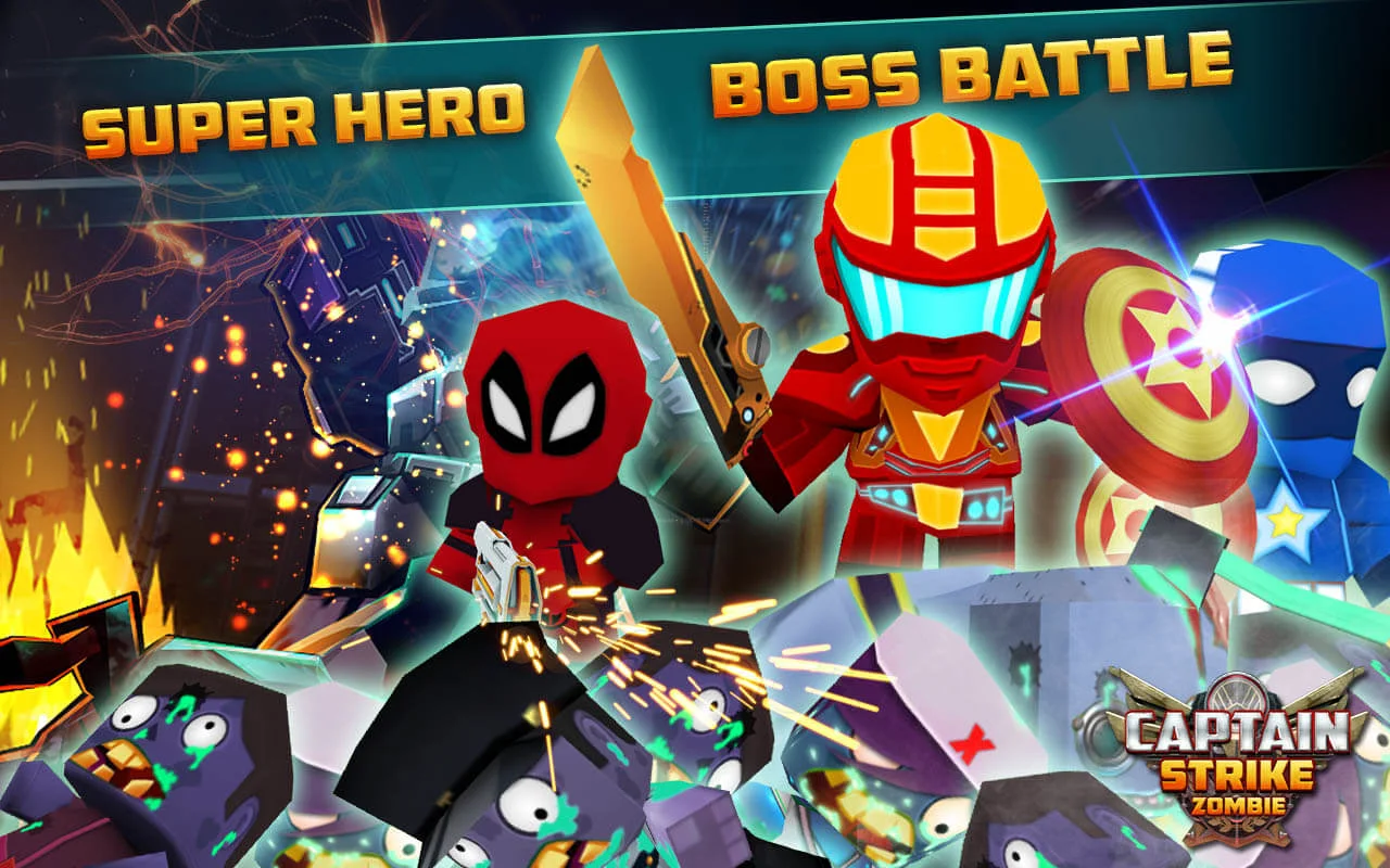 Captain Strike Zombies: Global Alliance — screenshot 4