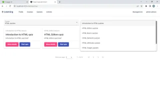 E-Learning Web Application Using Asp.net Core Web API and Angular
