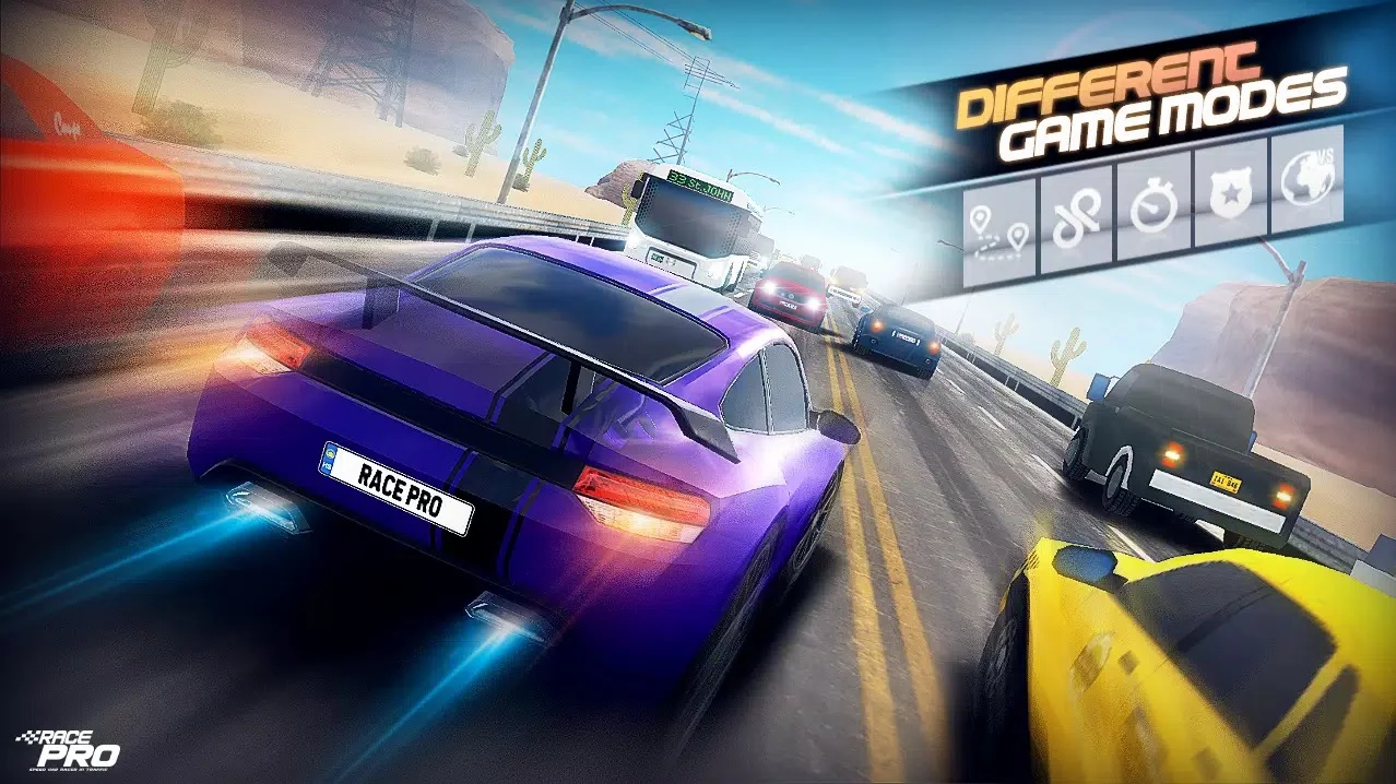 Race Pro: Speed Car Racer in T — screenshot 1