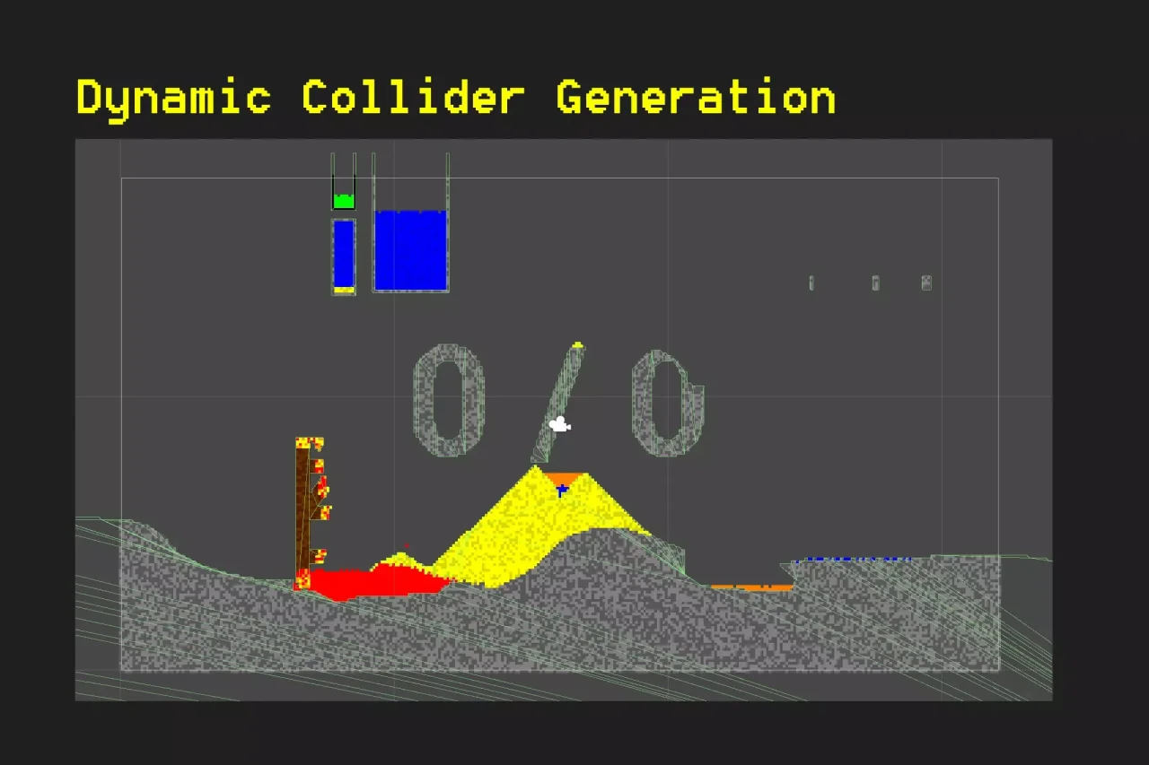 Falling Sand Game Template - Pixel Simulation — screenshot 2