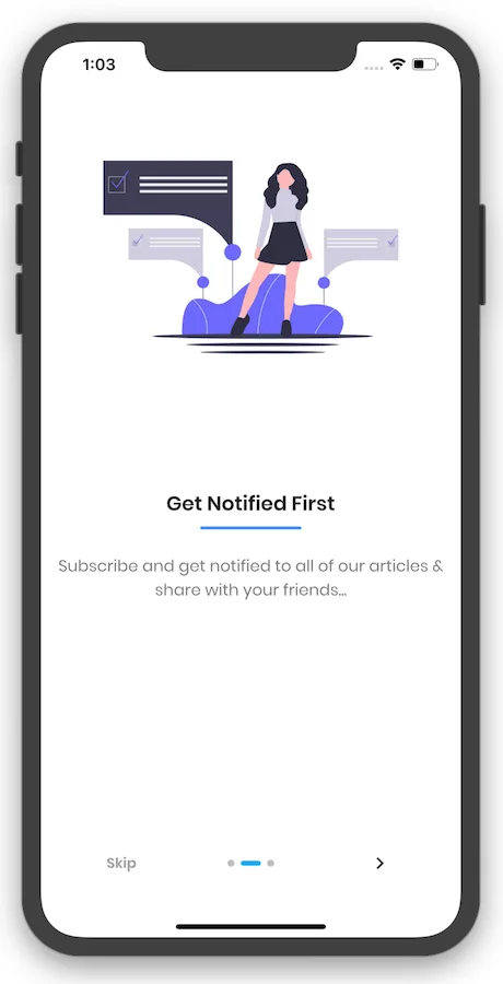 News Hour - Flutter News App with Admin Panel — screenshot 2