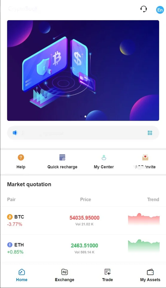 Febit Crypto Trading Platform — screenshot 4
