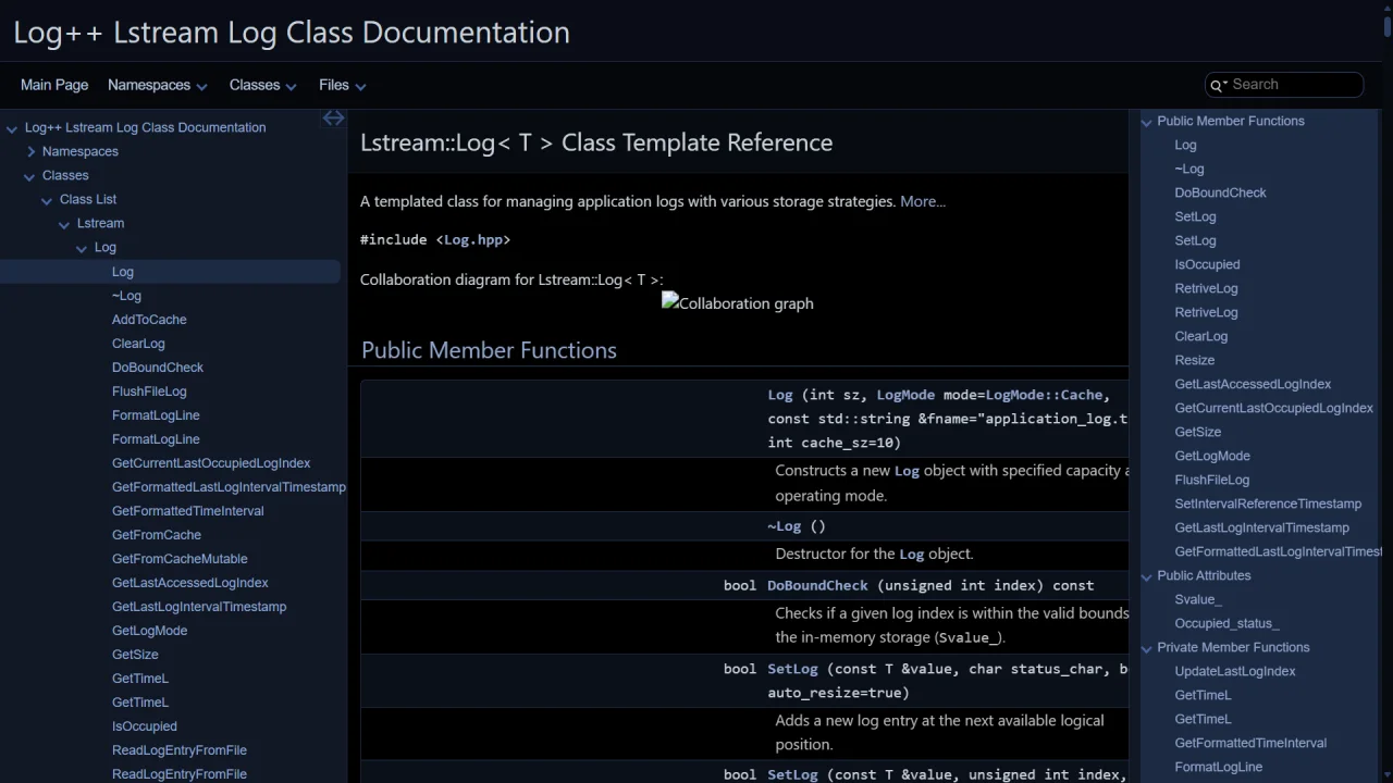 LOG++ — screenshot 4