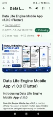 Data Life Engine Mobile App - Flutter
