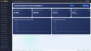 AI Banking OS - Fintech Dashboard
