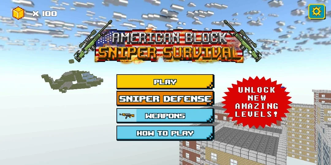 American Block Sniper Survival — screenshot 3