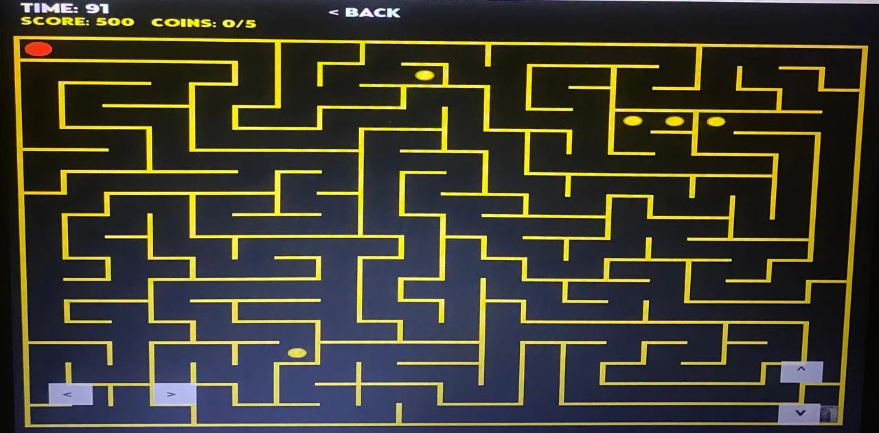 Maze Game in C++ with -10 Levels — screenshot 4