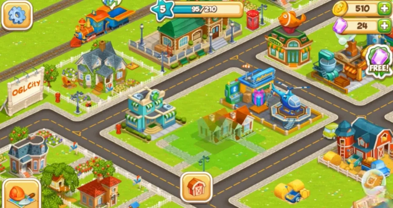Animated Township 2 | Cartoon City 2 Farming Game — screenshot 2