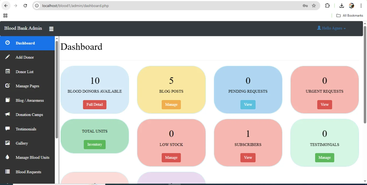 HemoTrack — screenshot 1