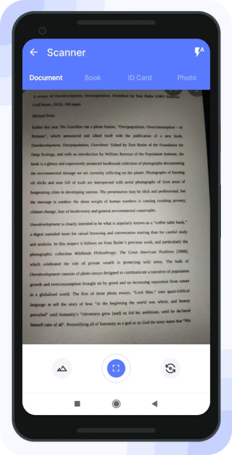 DocScanner - Android App with in-App Purchase and AdMob — screenshot 4