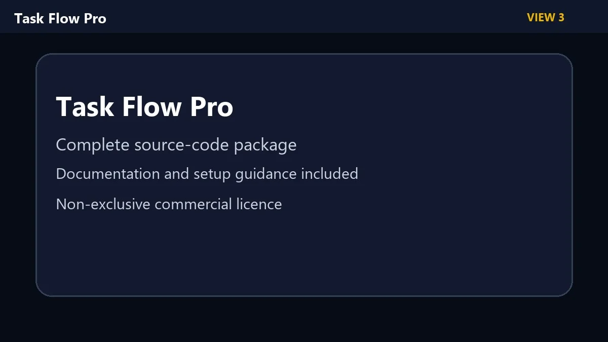 Task Flow Pro — screenshot 2