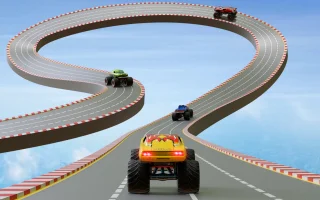 Monster Truck Mega Ramp Stunts 3D Truck Simulator