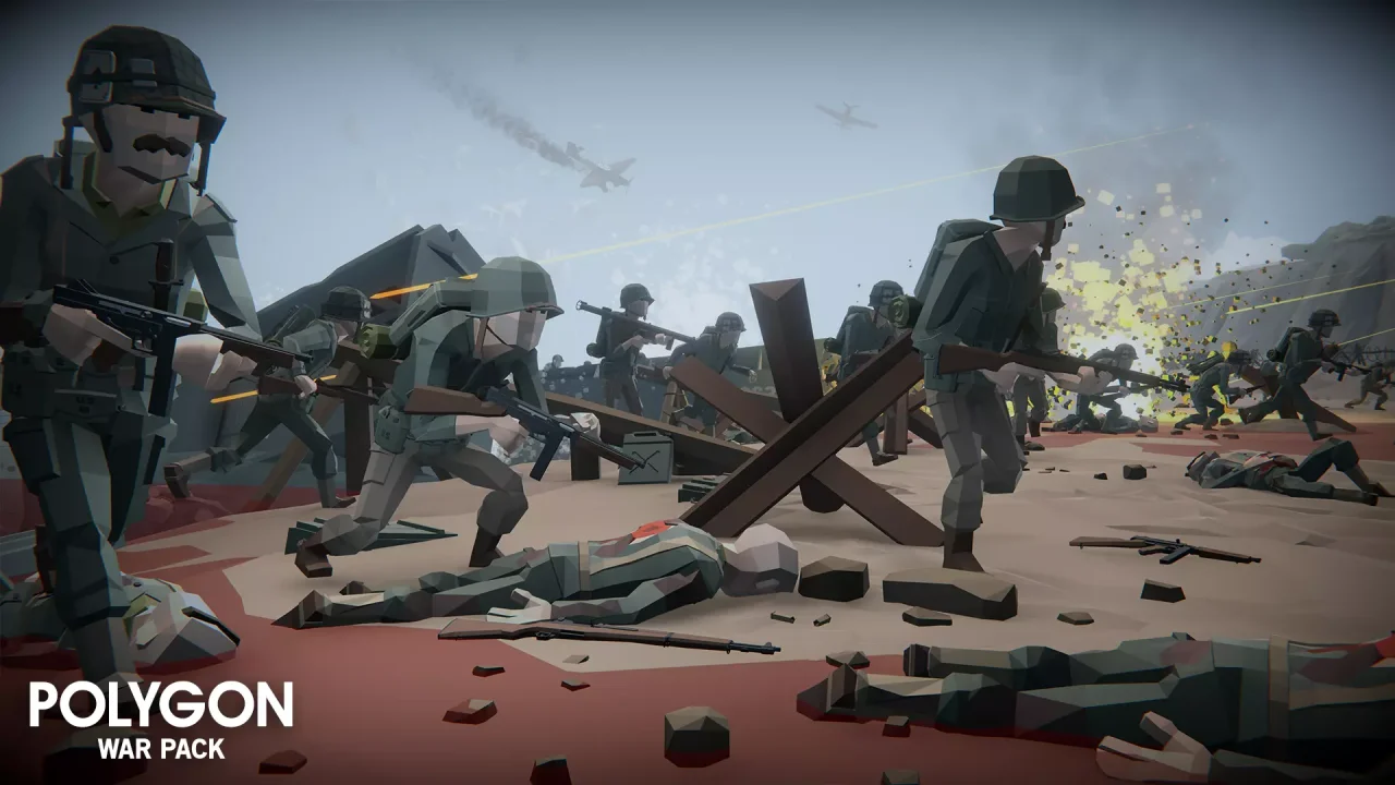 POLYGON War - Low Poly 3D Art by Synty — screenshot 5