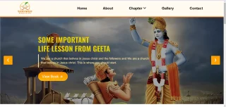 Shrimad Bhagavat Gita Responsive Website