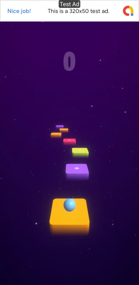 Ball Hop (Unity Game + AdMob + GDPR) — screenshot 2