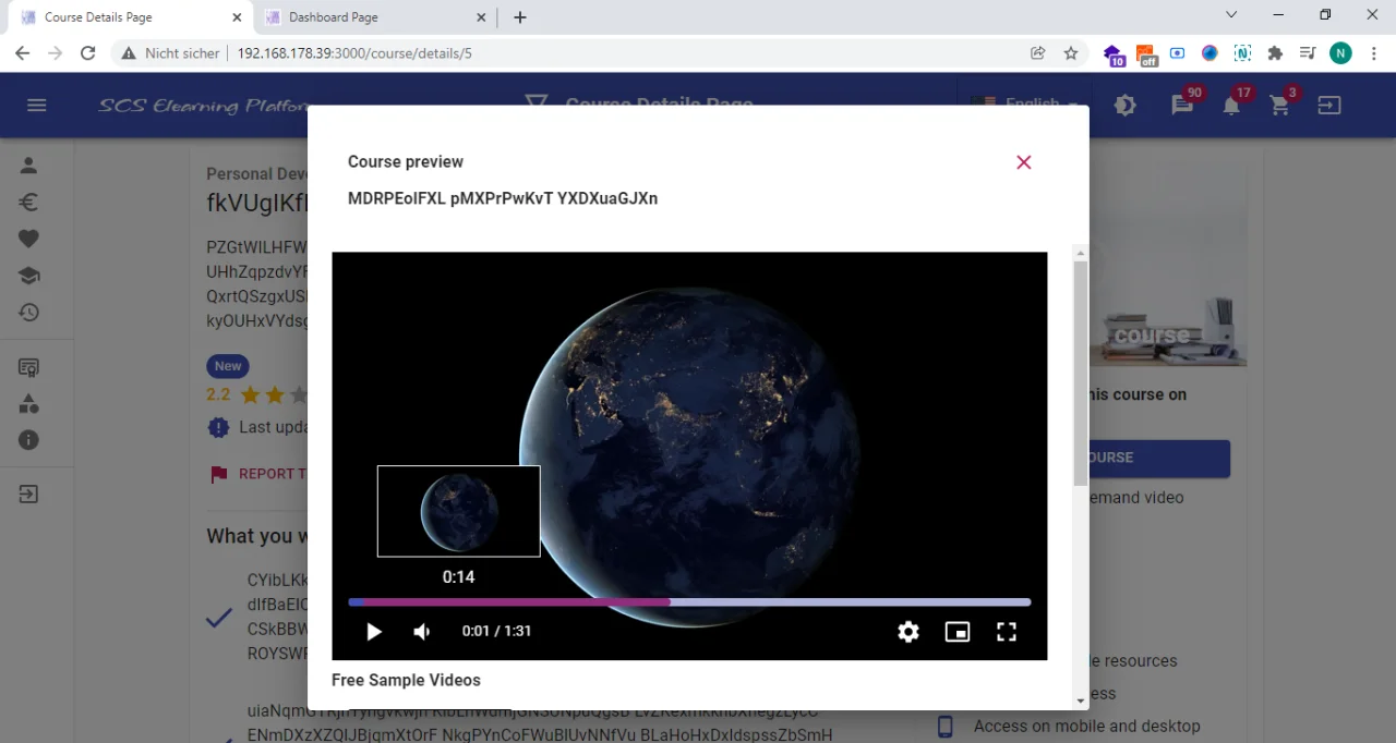 SCS E-Learning Centralized — screenshot 4