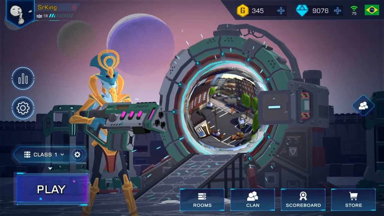 Human vs Alien Complete Multiplayer Shooter Game — screenshot 6