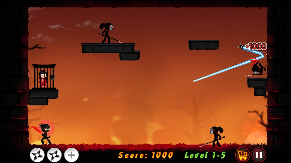 Stickman Ninja Warrior — screenshot 4