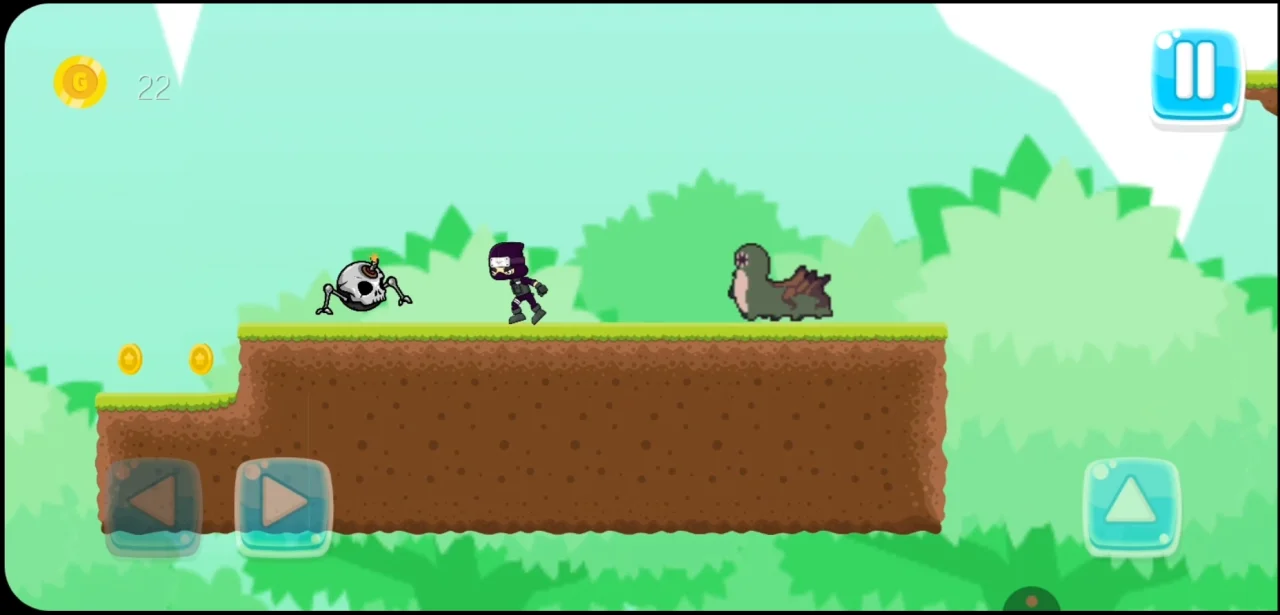 Ninja Realms (Buildbox Platformer Template) — screenshot 5