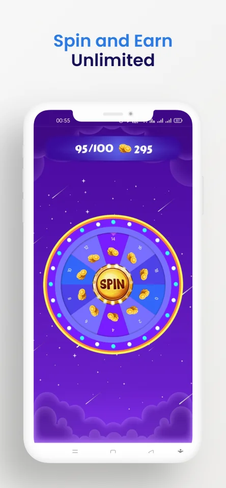 Scratch & Spin to Win Android App with Earning System (AdMob, Facebook Bidding, StartApp, Unity Ads) — screenshot 3