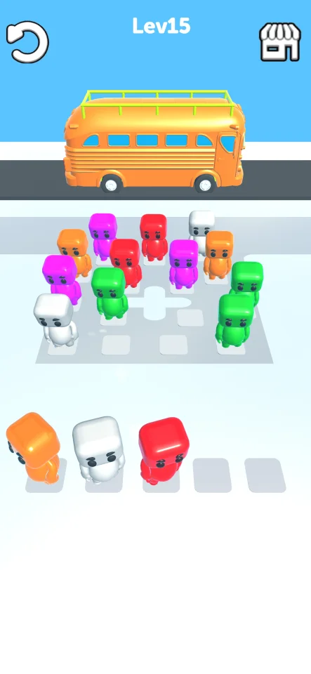 Seat Sort Puzzle 3D — screenshot 2