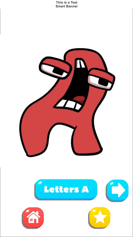 Alphabet Lore a to Z Game (Animation + Drawing) — screenshot 1
