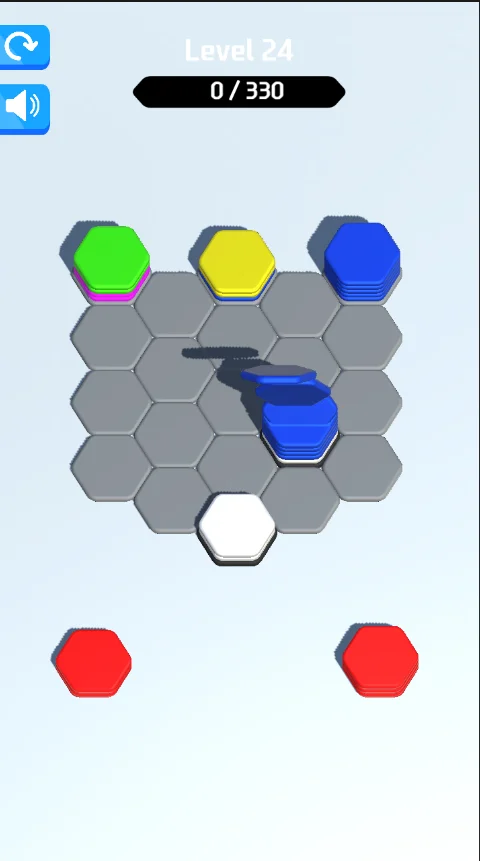 Hexa Sort 3D Puzzle Trending Game Unity Source Code — screenshot 6