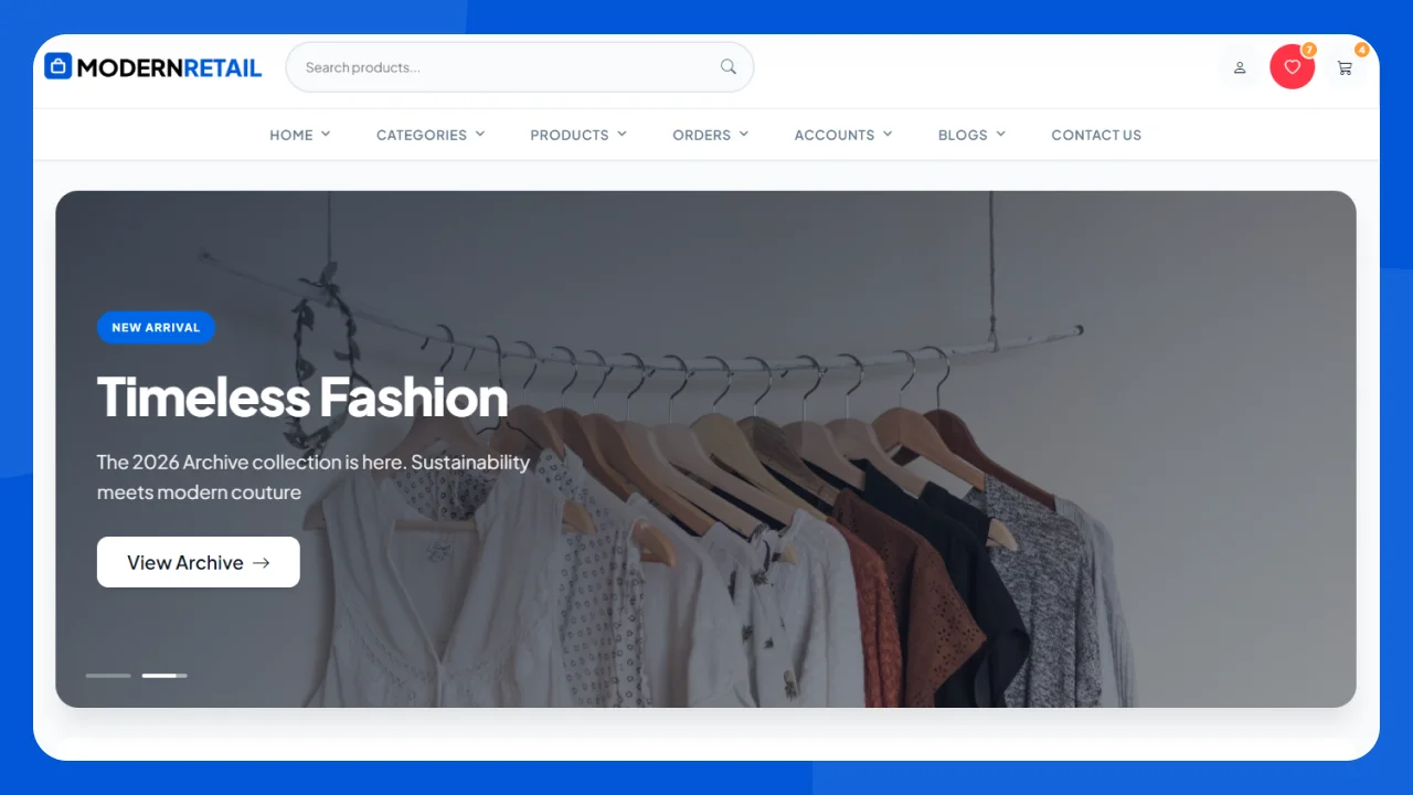Modern Responsive E-Commerce HTML Templates Pack — screenshot 4