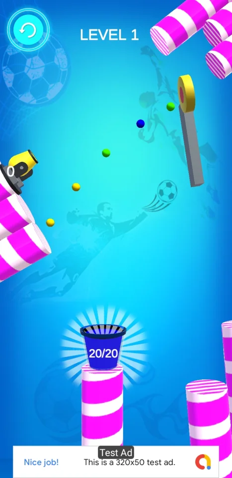 Cannon Shot Unity Source Code — screenshot 3