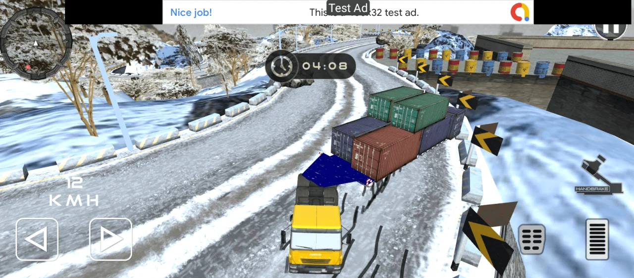 Long Trailer Truck Cargo Transport Truck Simulator Game 2021 — screenshot 6