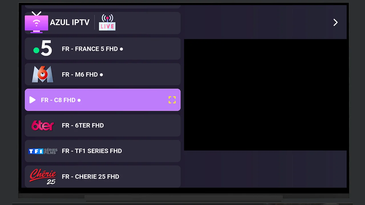 AZUL IPTV XTREAM, Multiple Format, Android TV — screenshot 10