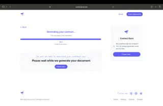 Contract Aura | Generate Legal Contracts Using AI
