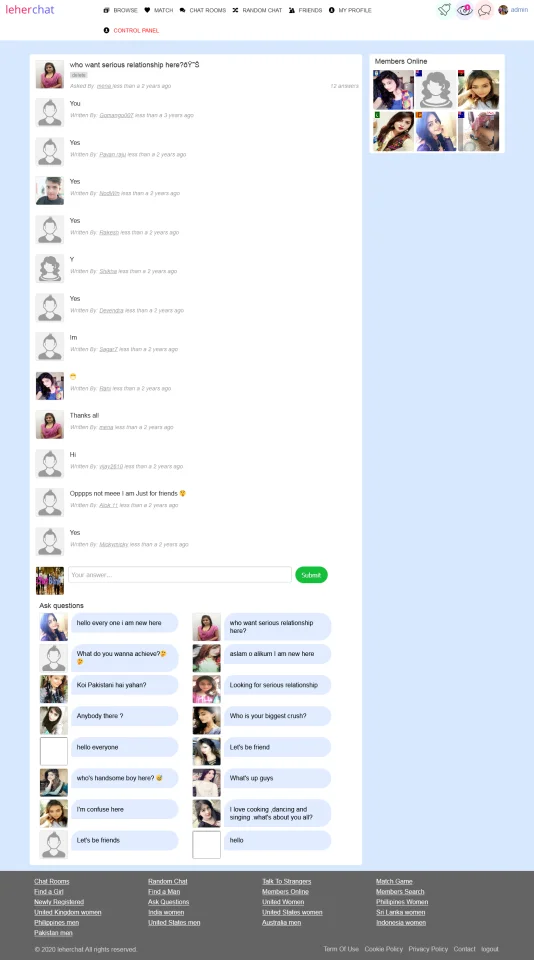 Group Chat Room Website Script with Audio, Video Call — screenshot 5