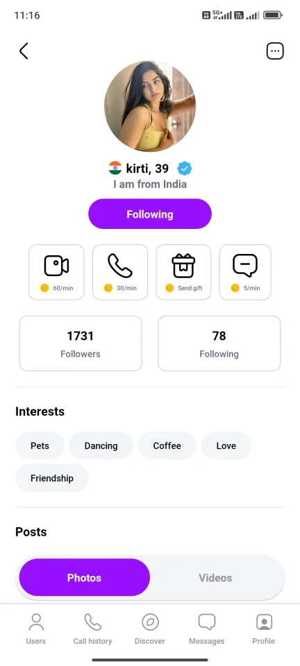 Chatex - Ultimate Social Dating App | Video Calling | Voice Calling |Chat| Short Video Dating App — screenshot 4